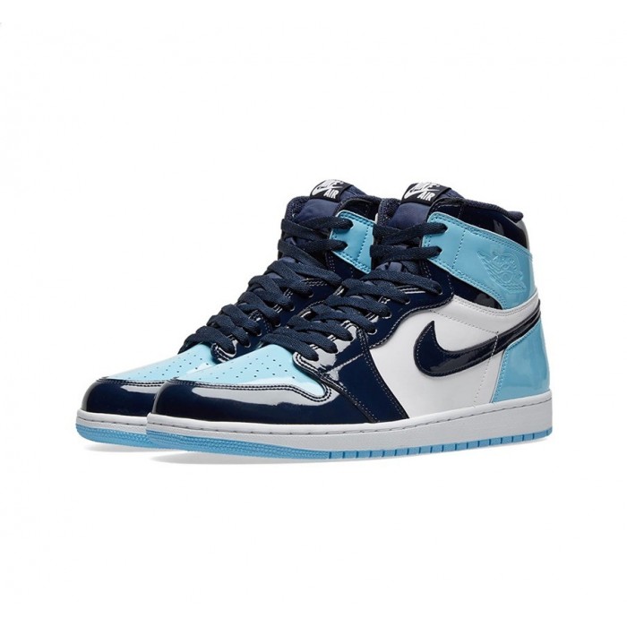 Nike Air Jordan PATENT Azules