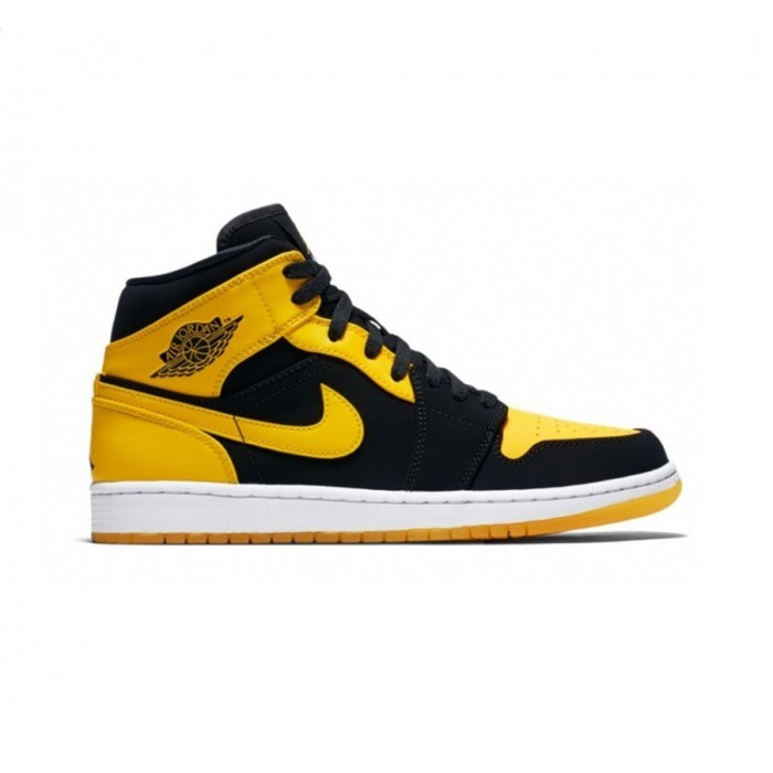 aleatorio ozono Impresión Nike Air Jordan 1 MID NEW LOVE Amarillas
