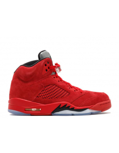 Air Retro 5 Suede Red