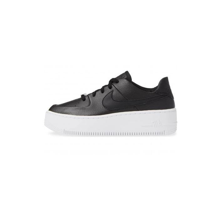 Comparación Polvo Obediencia Nike Air Force One Plataforma Negras